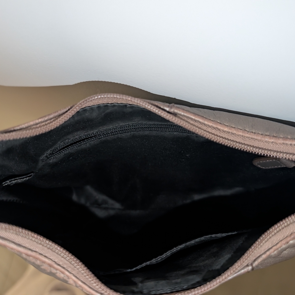 COACH Metallic Bronze Crossbody Bag - Picture 3 of 7